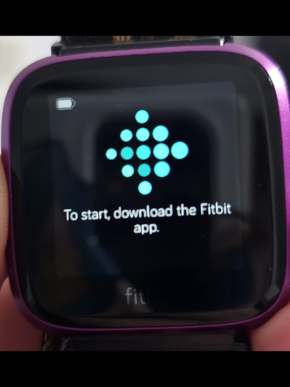 Purple Fitbit Versa Lite - Picture 3 of 3